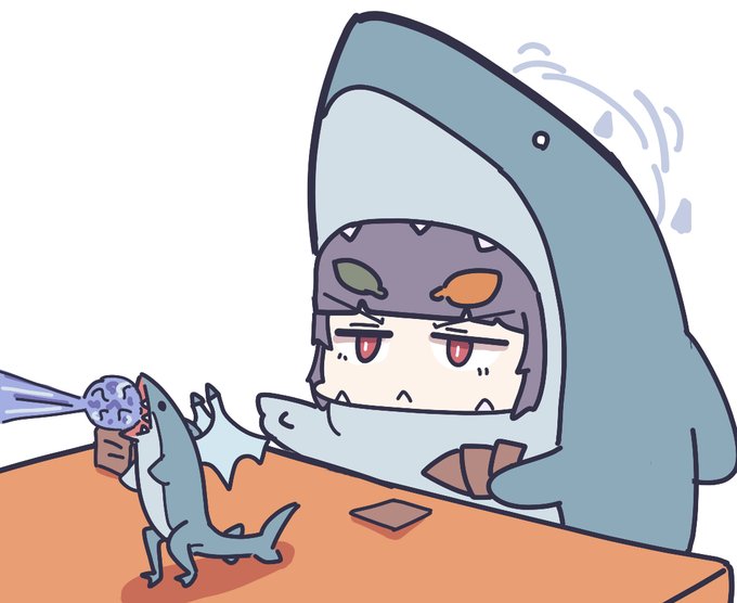 「shark shark costume」 illustration images(Latest)