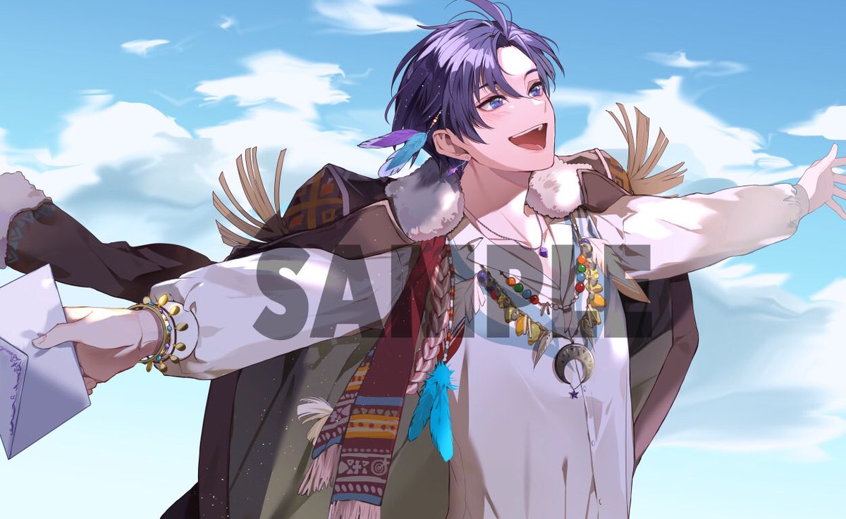 こったろさんの活動6周年記念歌ってみた【Magic】のイラストを担当させ