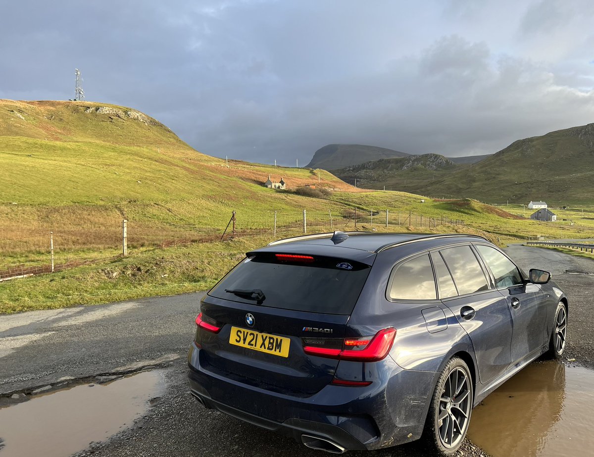 Edition002's tweet image. A few days in Skye with the M340i Touring this week.