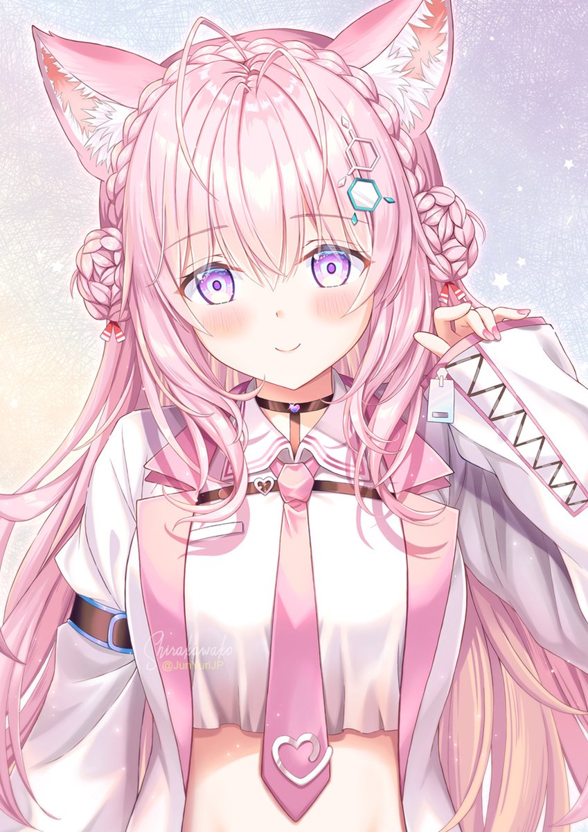 立体マウスパッド「博衣こより」を作りました!本日からメロンブックス様での予約通販が始まりました。どうぞよろしくお願いします!!🩷 https://www.melonbooks.co.jp/detail/detail.php?product_id=2140139