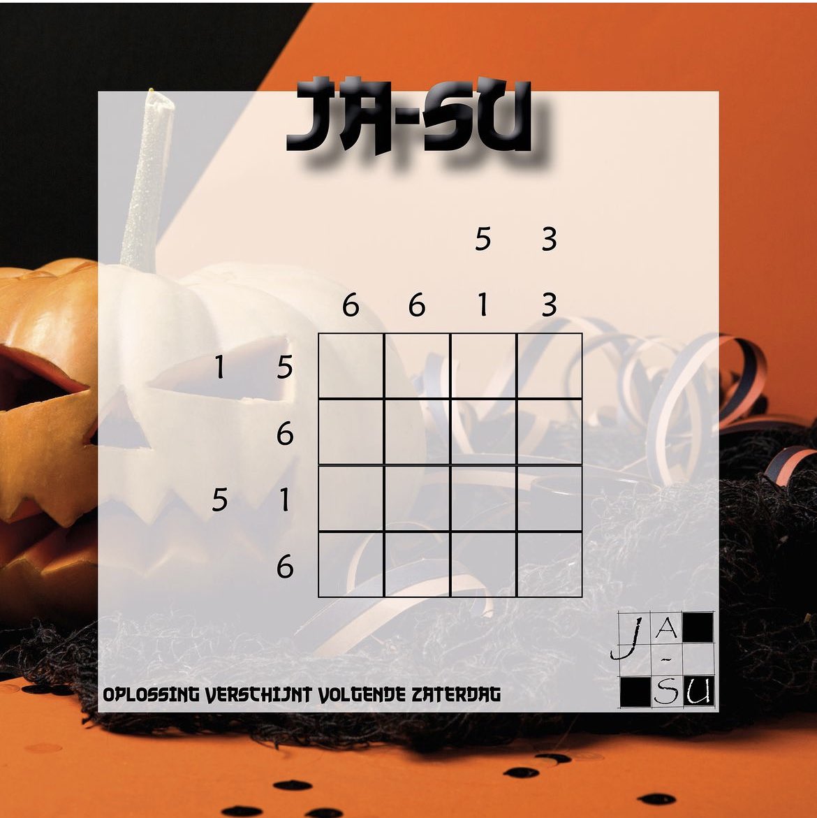 Weekend puzzle. Solution next week. 

Ja-Su Volume 1: Japanese Sums a.co/d/4DoElv1

 #puzzel #puzzle #puzzler #puzzled #puzzles #puzzelen #puzzling #puzzletime #puzzlelover #puzzlechallenge  #PuzzleSolvers #jasu #logicpuzzle #logicpuzzles #logicpuzzels #logicpuzzlegame