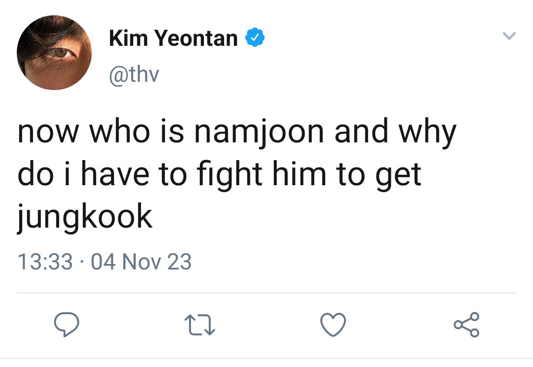minimonilogist's tweet photo. taejoonkook au where taehyung just develops a new crush but https://t.co/2gftwSzFqi