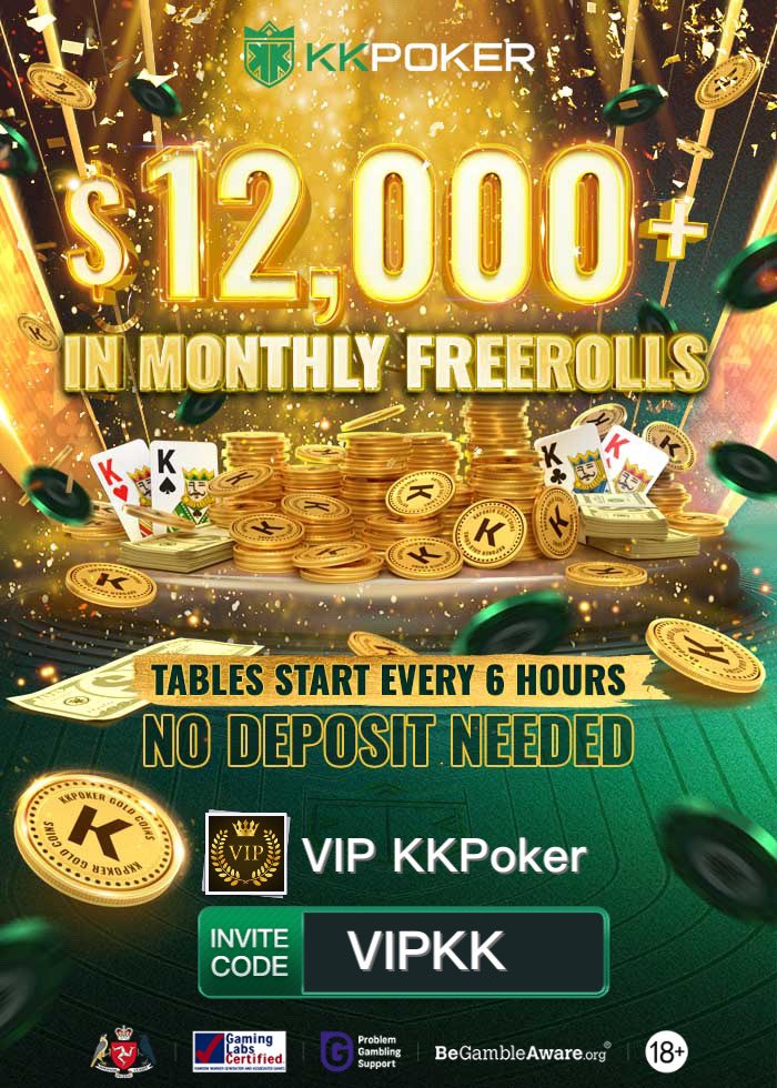 VIPKKPoker's tweet image. Play poker for FREE and win REAL MONEY 🤑

Cash games, tournaments, freerolls ♠️

100% signup bonus up to $1,000 🎁

JOIN NOW ➡️ kkpoker.club/VIPKK

Follow and DM us to get 50% daily rakeback (cashback) @VIPKKPoker