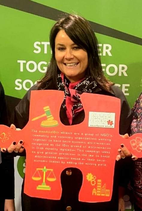 ATDIreland's tweet photo. Great support from Social workers in @IASW_IRL standing with @ATDIreland & The #Addthe10th Alliance in their campaign to end Socio-Economic Discrimination in Ireland #combatpoverty #endpoverty
Article: https://t.co/svPx1rygNh https://t.co/ohXDQCfW37