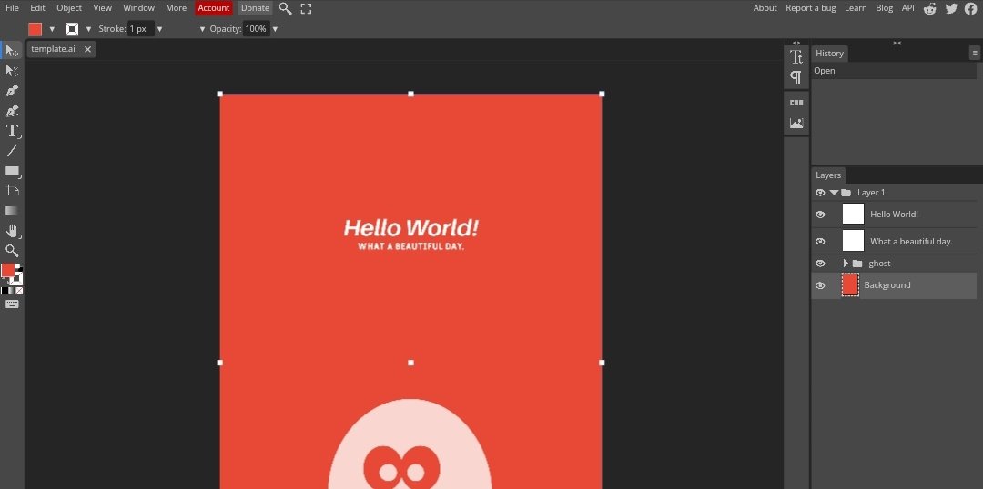 J'ai découvert un outil GRATUIT qui remplace complètement adobe illustrator🤯

Vous avez surement entendu parlé de photopea.com l alternative gratuite à photoshop et bien le développeur derrière ce projet à sorti vectorpea.com qui veut remplacer illustrator👀