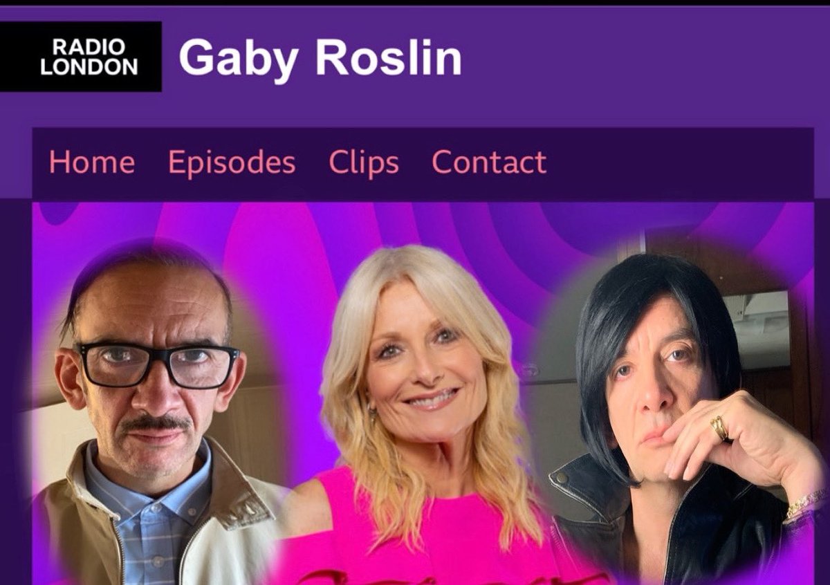 Off to that there London to have a right good nitter and natter and to spread some joy with the gorgeous @GabyRoslin on her @bbcradiolondon (91.9fm)show. I should be on about 1.20pm today.  🥸👩‍🦱❤️ #brassic @skytv @NOW #itsasin @channel4 @HBO