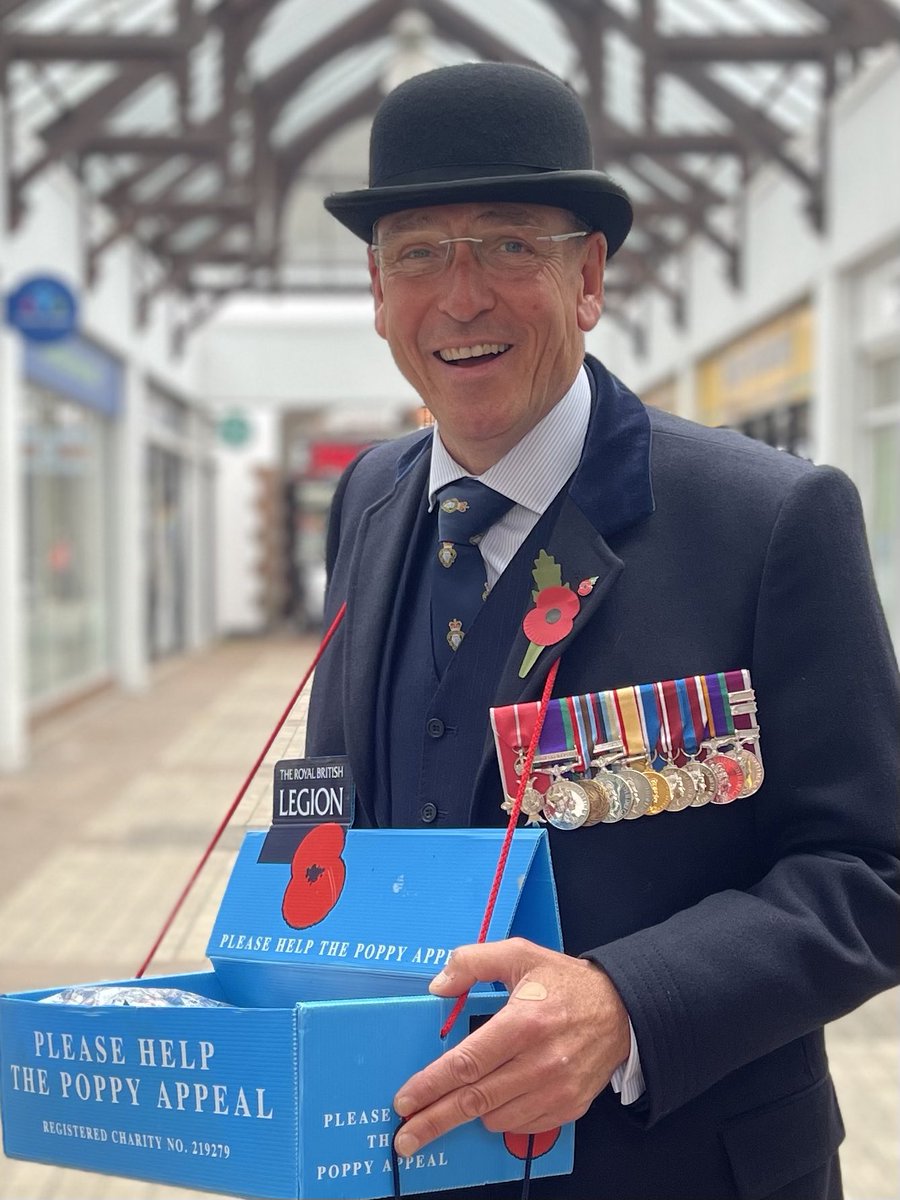 Outside Sainsbury’s in #chertsey for a couple of hours in the sunshine. Come and say hello #RemembranceDay2023 <a href="/PoppyLegion/">Royal British Legion</a>