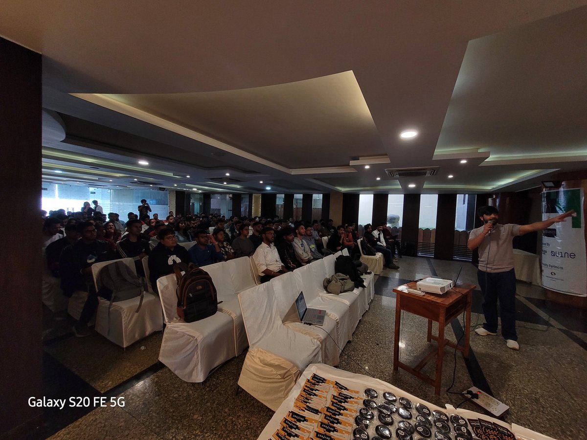 _pranjal_goyal_'s tweet photo. Excited to be the part of DevFest 2023. Where innovation and technology collide! #DevFest2k23 #TechInnovation
@quine_sh
@thewebgravity
@endlessdomains
@gdg_dehradun https://t.co/944ruZvvrv