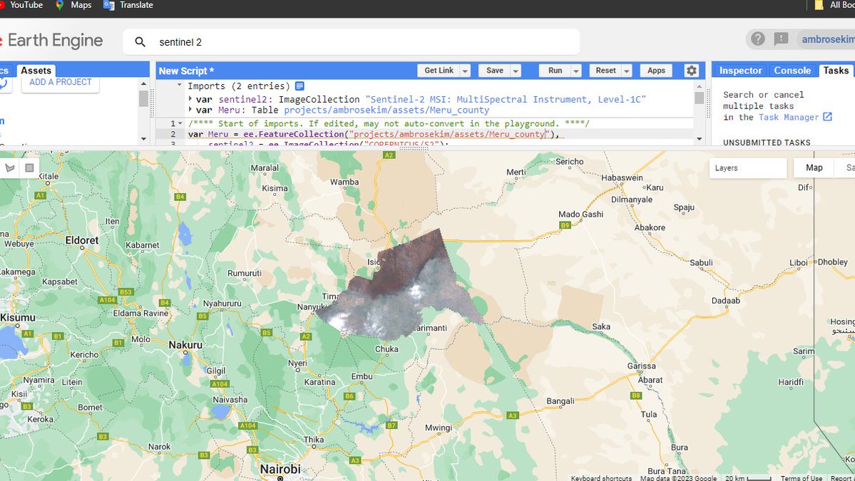 #30DayMapChallenge Day 5
Just wrote a code that clips my home county using #googleearthengine