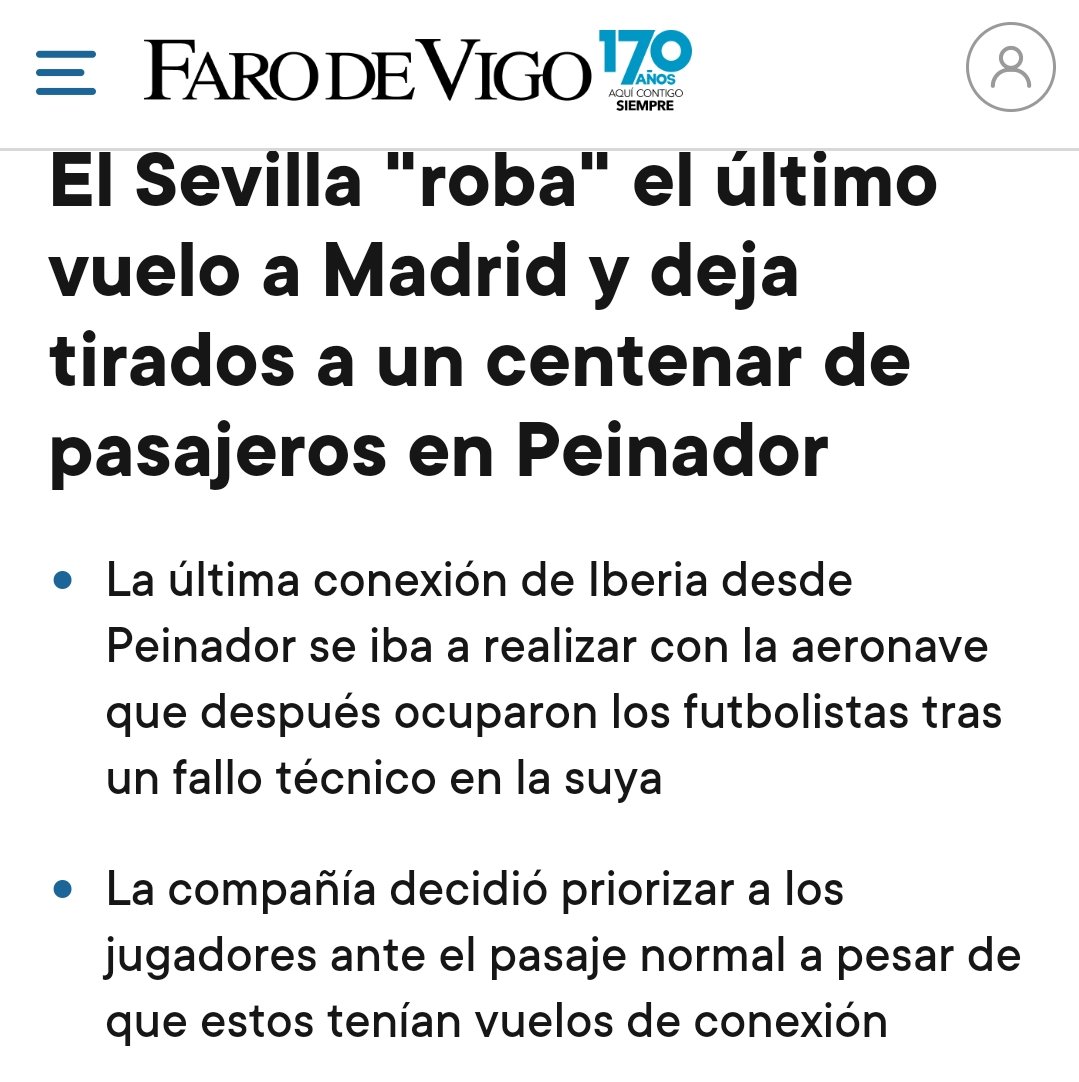 RubenSanchezTW's tweet photo. En Vigo, @Iberia expulsó anoche de un avión a decenas de pasajeros para que lo ocupasen jugadores y cuerpo técnico del @SevillaFC. Más allá del pago del hotel, comida y 250€ a los que tienen derecho, ¿las administraciones de Consumo o Transportes abrirán expediente sancionador? https://t.co/loAF9TdfRJ