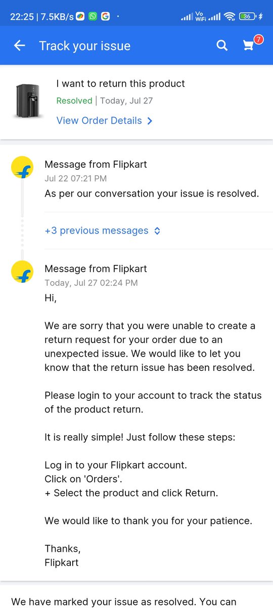 OfSanjay's tweet image. Beware of @Flipkart! Ordered a filter, got the WRONG product - practically identical! @EurekaForbes technician didn&apos;t even notice! Complaint on consumer portal IGNORED! 😡 They&apos;re stalling to make the 10-day return period expire! #FlipkartScam #UnprofessionalBehavior 🛒🔥