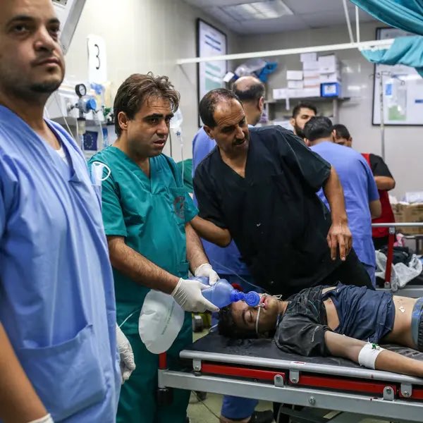 🇵🇸🇮🇱 Any doctor, paramedic or aid worker in Gaza is more of a warrior than any member of the Israeli army will ever be.