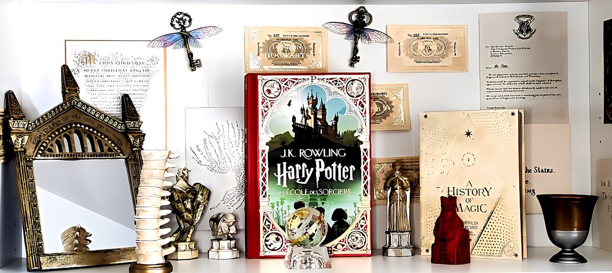 HPCollectionPho's tweet image. My Hogwarts Shelf ☺️
#noblecollection #harrypotter #wizardingworld #hogwarts #harrypotterfan #harrypotterforever #potterhead #harrypotterfrance #WarnerBros