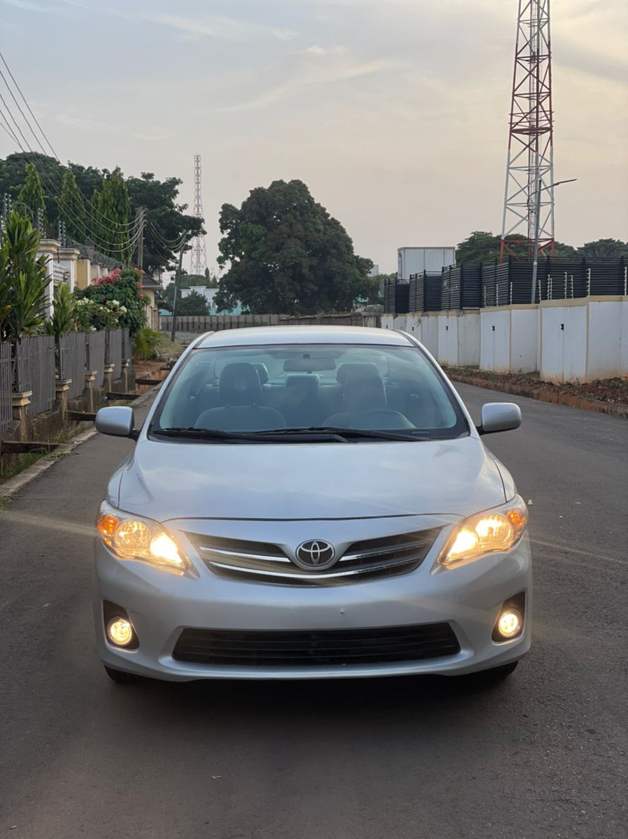 NoorCars's tweet photo. Clean Nigerian Used 2011 Toyota Corolla LE with genuine papers selling for just 4.5M 
Kaduna
DM/Call/WhatsApp: 09036443497 https://t.co/N6q6pZZ0T5