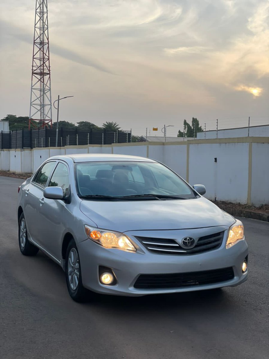 NoorCars's tweet photo. Clean Nigerian Used 2011 Toyota Corolla LE with genuine papers selling for just 4.5M 
Kaduna
DM/Call/WhatsApp: 09036443497 https://t.co/N6q6pZZ0T5