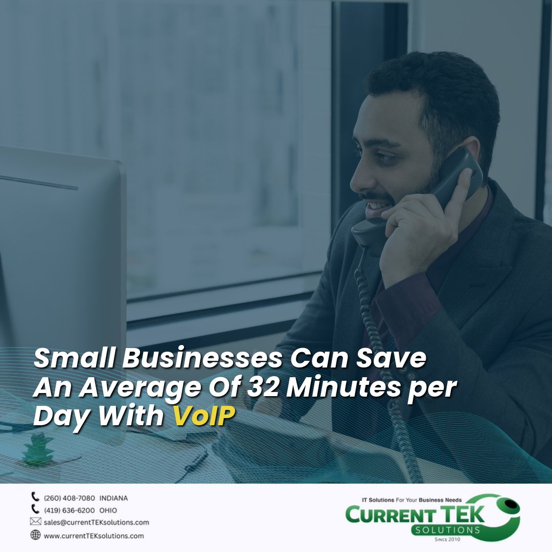 currentTEK's tweet image. According to the UC Laymen’s Guide, transitioning from landlines can save an average of 32 call minutes daily. Plus, #cloudbasedsolutions enhance #teamconnectivity and ensure rapid operations.

Check out our VoIP website page: oal.lu/mPgiy

#VoIPBenefits