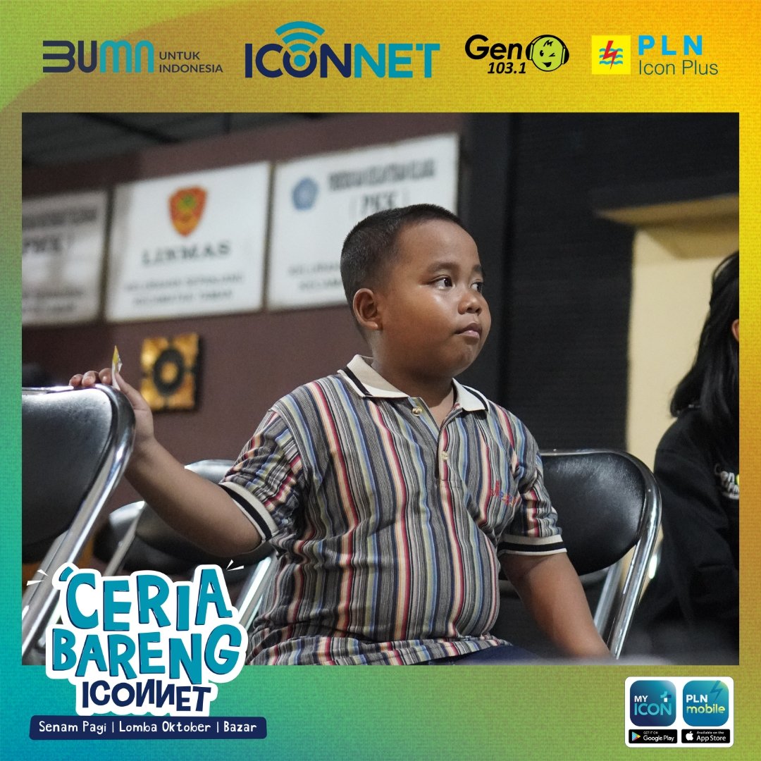 gen1031fmsby's tweet photo. Thankyou buat sobat GEN udah ngeramein #CeriaBarengIconnet, sampe ketemu lagi event berikutnya!!
#iconnet #gen1031fmsby https://t.co/fP9Kc9CZCA