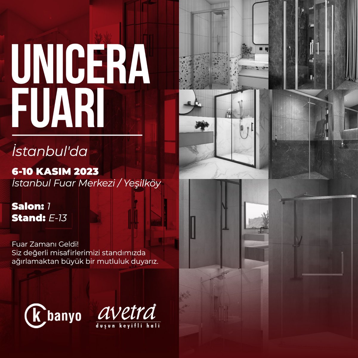 kyapi07's tweet image. Unicera uluslararası mutfak banyo fuarındayız.
Bekliyoruz.
#fuar #kbanyo #avetra #kyapı #unicera