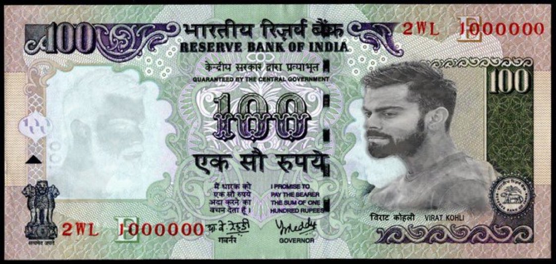 Government of India should start printing 100 rupee notes as a tribute to Virat Kohli.
Happy Birthay Virat Kohli ❤️✨
#HappyBirthdayKingKohli 
49 ODIs Hundred for 🐐 #ViratKohli