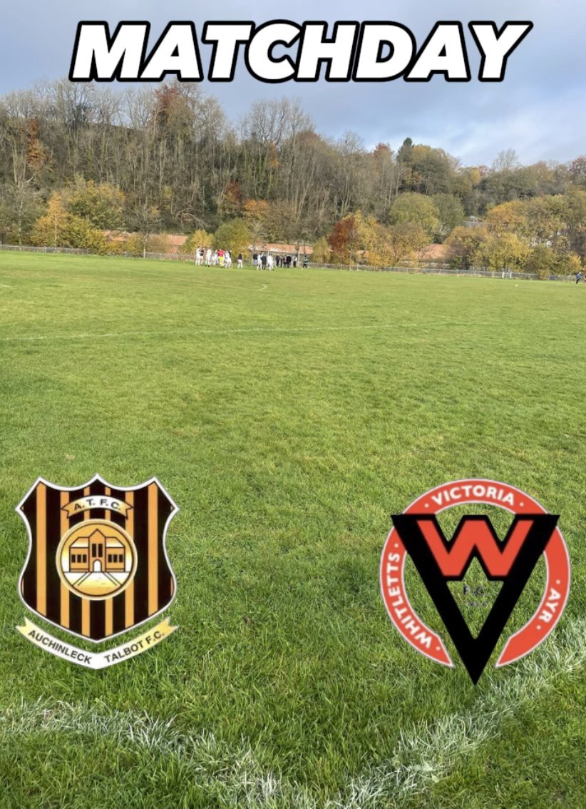 Matchday in Catrine as the vics try to pick up there form🔴⚫️