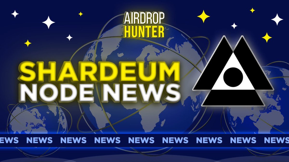 AIRDROP HUNTER (NODES)

Shardeum is a Layer1 blockchain, a team of developers from PolygonMatic.

💵 According to tokenomics, 51% of the total supply goes to reward validators of nodes during the entire project cycle. 

😎This is a lot for a project of this level, so you