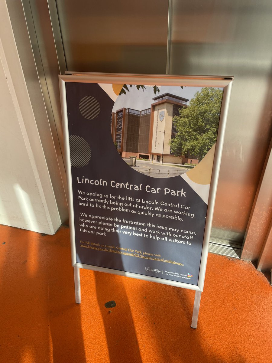 Hey <a href="/lincolncouncil/">City of Lincoln Council</a> not working that hard. Been out of order for weeks !!!! More action needed