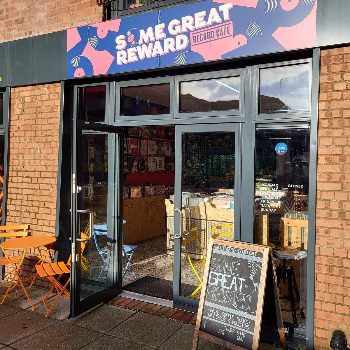 Razur Cuts (@razurcutsmag) on Twitter photo Hey Glasgow folks! The new issue of Razur Cuts is now in stock at <a href="/SGR_RecordCafe/">Some Great Reward</a>. They sell records, coffee and Razur Cuts. Treat yourself to one or all three. Hey Glasgow folks! The new issue of Razur Cuts is now in stock at <a href="/SGR_RecordCafe/">Some Great Reward</a>. They sell records, coffee and Razur Cuts. Treat yourself to one or all three.