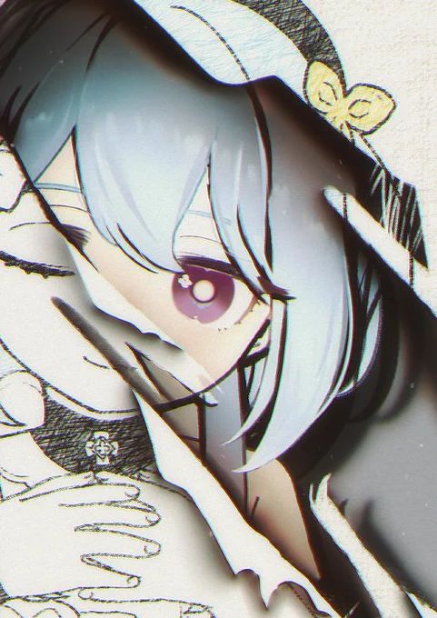 崩壊3rdイラスト&コスプレ写真合同本にイラストでゼーレとグレーシュを描かせていただきました!冬コミで出ますよ!よろしくお願いします! #崩壊3rd 