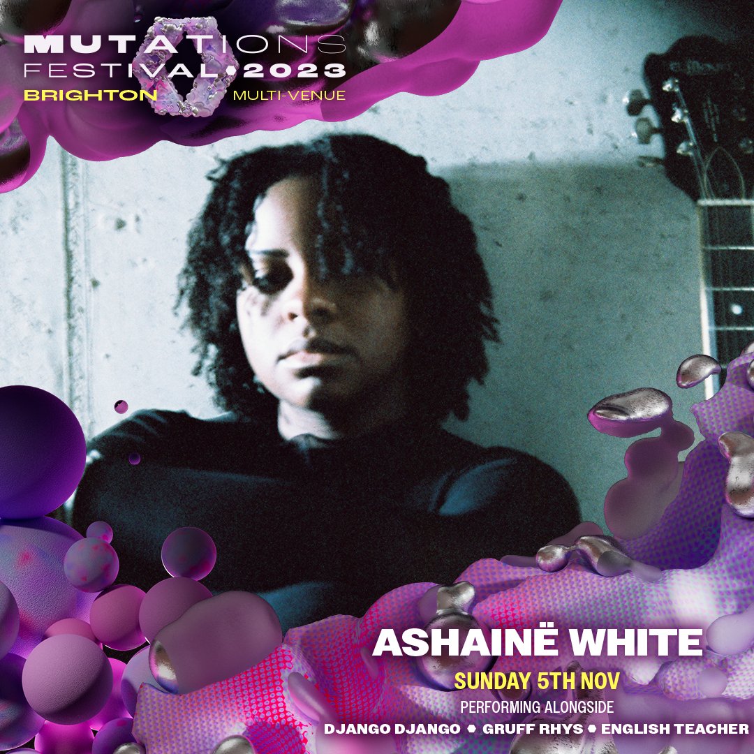 🧬 SUNDAY LINEUP UPDATE 🧬 Unfortunately due to unforeseen circumstances, @itmytbe will no longer be performing at Mutations today. However, we’re very excited to announce that Ivors Academy Rising Star nominee @ashainewhite will now perform at Latest Music Bar at 1.50pm today!