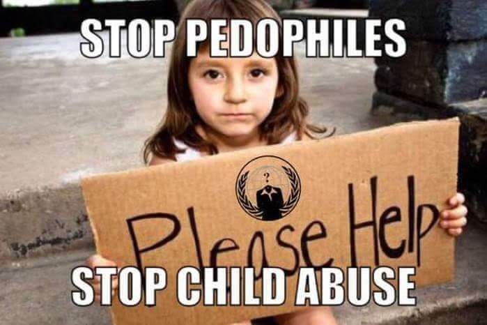 SpedoxAnonymous's tweet photo. Dear anons and citizens of this world, those kids need you help right now! We just discovered a lot of Telegram Groups, sharing child pornographic content... We'll fight against those who created and published and promoted it! We need you! Join us https://t.co/OnVipfr3Uc
--> IRC https://t.co/TVQQ4hTZvZ