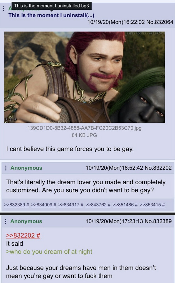 barcuswoot's tweet photo. this is the most iconic post about bg3 by far https://t.co/MGiL0EGdLj