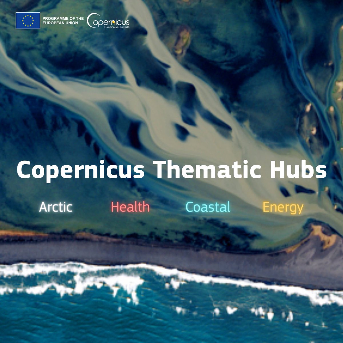 Mark your calendar!📅

Join us at the #EUSW in #Seville or online on 8 November at 01:30 PM CET for the launch of the…

#Copernicus 🇪🇺🛰️Thematic Hubs

...and learn more about the progress we made to make Copernicus products simpler, easier to use and more subject-oriented
