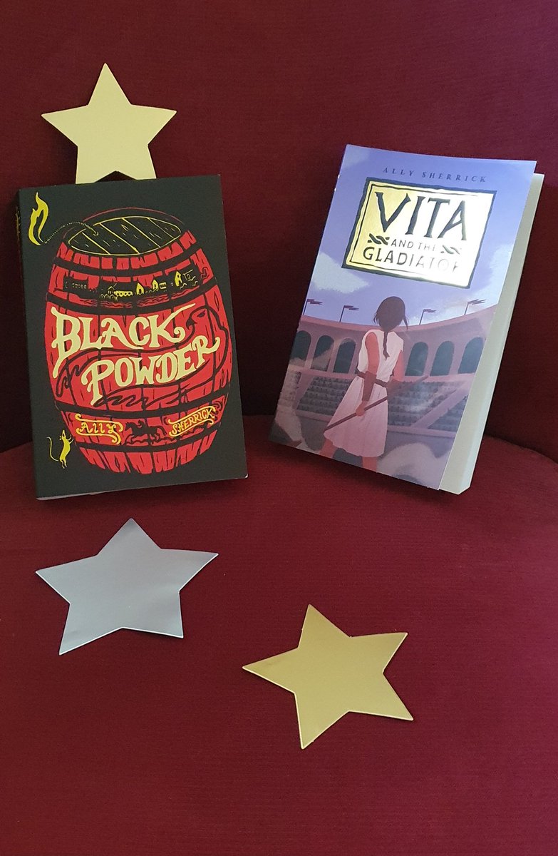 It's my little book's 8th #BonfireNight today. To celebrate I'm giving away a signed copy of both #BlackPowder & my latest story Vita and the Gladiator. Just RT, follow & answer this question: Where was Guido Fawkes born? Ends Friday 10/11/23 at 12 noon (UK only) #bookgiveaway