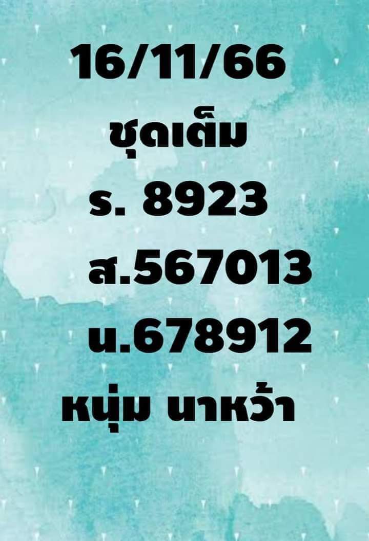 LOTTERYHIT's tweet photo. แนวทางหวยรัฐบาล 16/11/66
#หวยงวดนี้ #หวยรัฐบาลไทย #หวยลาววันนี้ #หวยฮานอย #เลขเด็ด #เลขดัง https://t.co/dObn2b1m8u