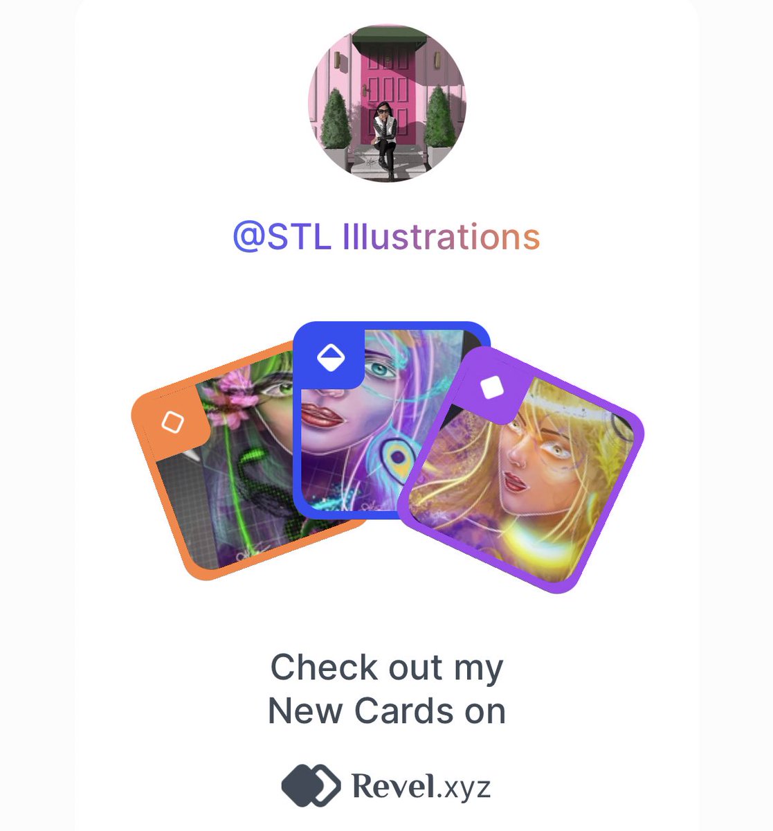 zetsketches's tweet photo. Testing out this one 😆
Just minted my first and second pack. 😁

#revelxyz #cardpack https://t.co/UIS4zbGknM