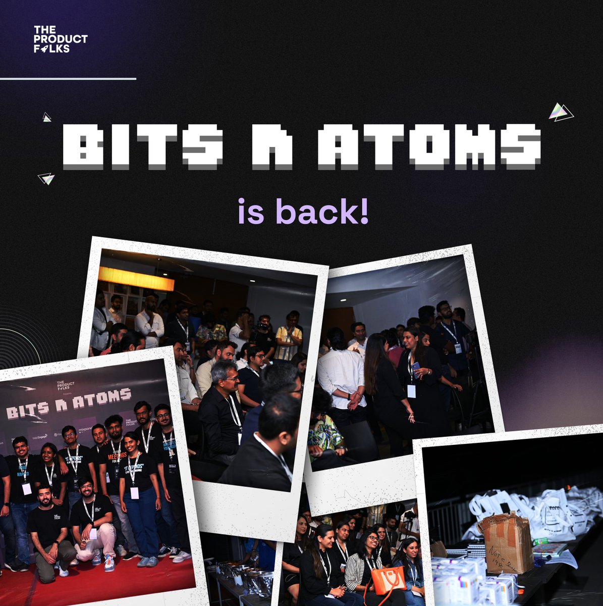 🚀 Join us for Bits n Atoms – The Biggest IRL Networking mixer of 2023 with top leaders 🥂 📍 Bengaluru & Mumbai 🗓️ 2nd Dec & 8th Dec 🤝 Invite Only 🤚 Powered by @mixpanel (Bengaluru) & @Amplitude_HQ (Mumbai) ✌️ For Founders, CXOs, Operators, Startup enthusiasts 💼 Connect,…