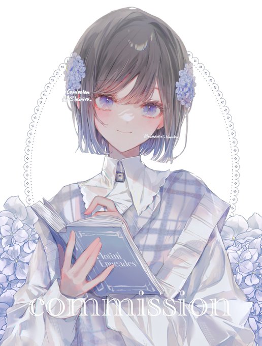 「bangs hydrangea」 illustration images(Latest)