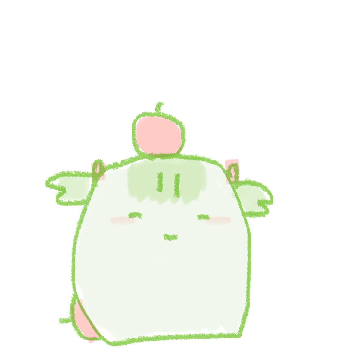 #同じ人が描いた温度差が凄い絵を貼る
ちゅが🍎 