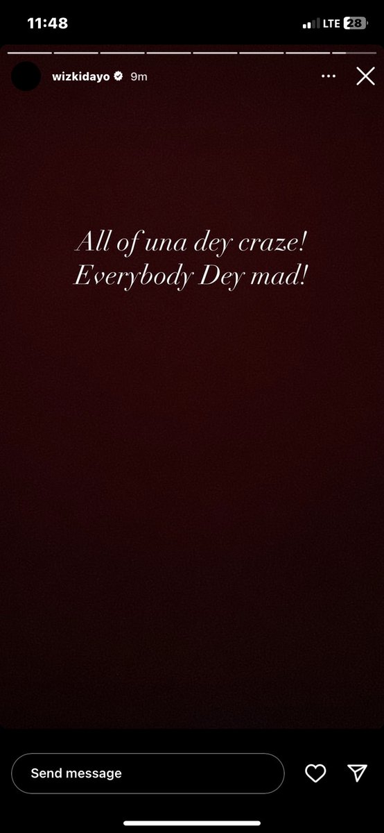 dartishfork's tweet photo. If burna boy said this, everybody would bite his head off. Wizkid is on a different level.
#Wizkid https://t.co/ENFUXWn1xF