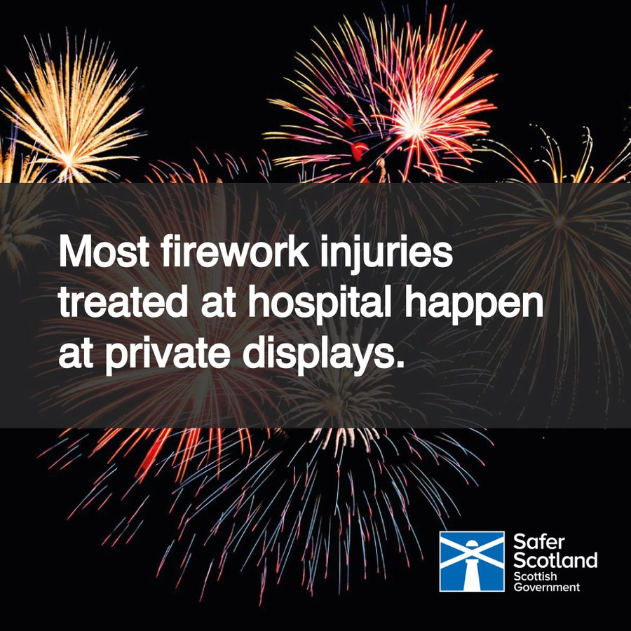 The safest way to celebrate Bonfire Night is at an organised event. If you are using fireworks at home, make sure you know how to keep you and your family safe and always follow the Firework Code. Find a local display at: firescotland.gov.uk/outdoors/firew… #FireworkSafety