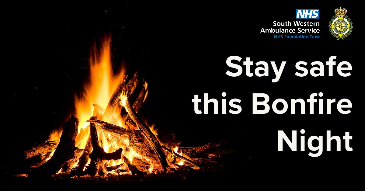 It's #BonfireNight! 🔥 To ensure you have a safe, but fun time tonight, we’re sharing five safety tips below 🔽 swast.nhs.uk/welcome/latest… #StaySafe #BonfireNight