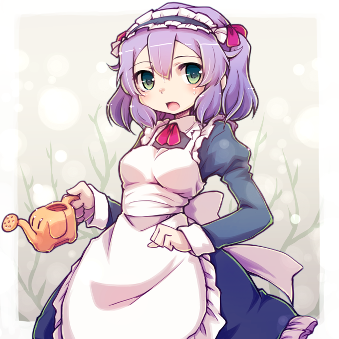 りんごは無いけどメイド再掲しよう
って思ったら全然メイド描いてなくて驚いた… 