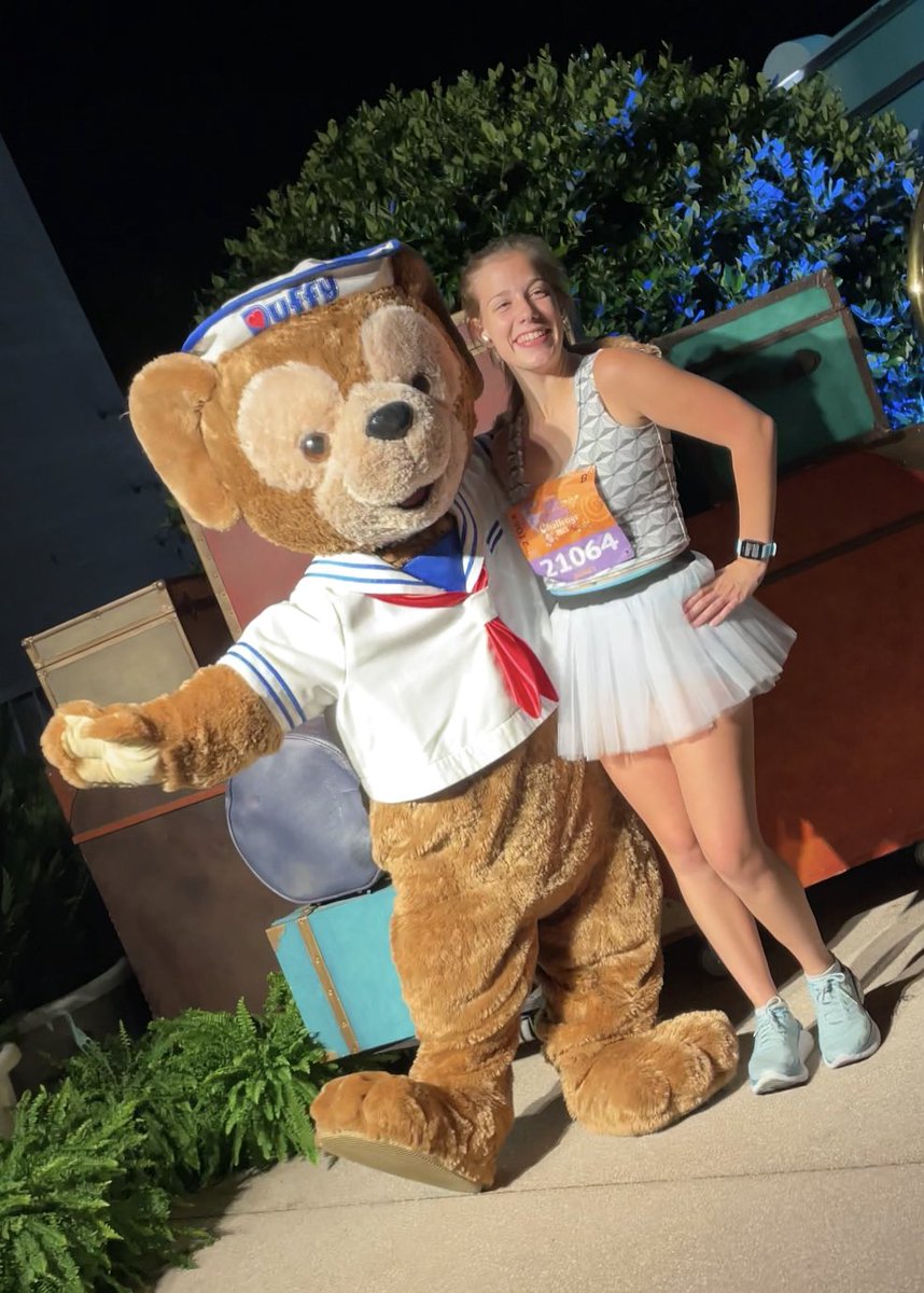 Having a ‘bear’ good time out on the race course! #runDisney #WineDineHalf