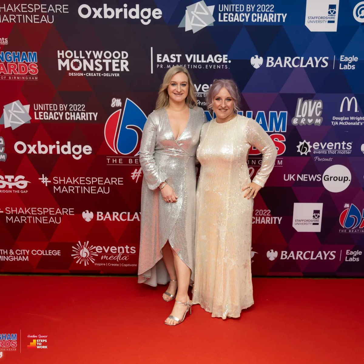 VictoriaS0106's tweet photo. Fantastic night celebrating the best of Birmingham @BirminghamAward 2023.
Thank you @anitachumber @Ifraz_1 for putting on a fantastic evening 🙌
Thank you for hosting us on your table @PaulCadmanUK @StepsToWork
@RichardFallonUK
#BrumAwards2023
#BrumRising
#perrythebull https://t.co/klsxsxNMwD
