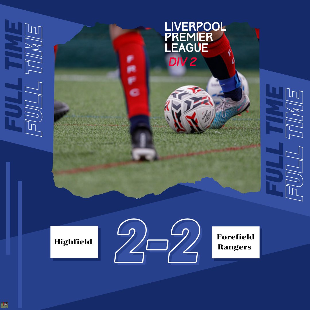 Fantastic game of football yesterday. 4 players stepping in from reserves 👏Both teams playing some great stuff. Really good to watch. Came from behind twice to earn a draw with goals from Rich and Joe F. Should have taken all 3 points but was ruled out for offside 👀