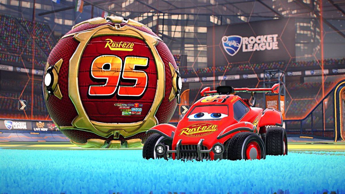 Has anyone else of got Lightning McQueen in Rocket League? : r/pixarcars