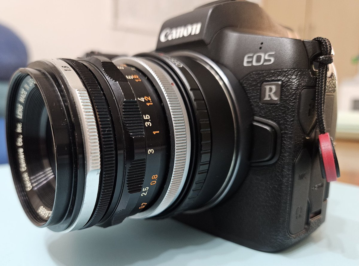 komame009's tweet image. スタッフさんには「アダプター付けても現代のカメラには付かない」都言われたけどワイの手に掛かればこんなもんよ😏 #2ndbase また行こう😌#FLレンズの世界