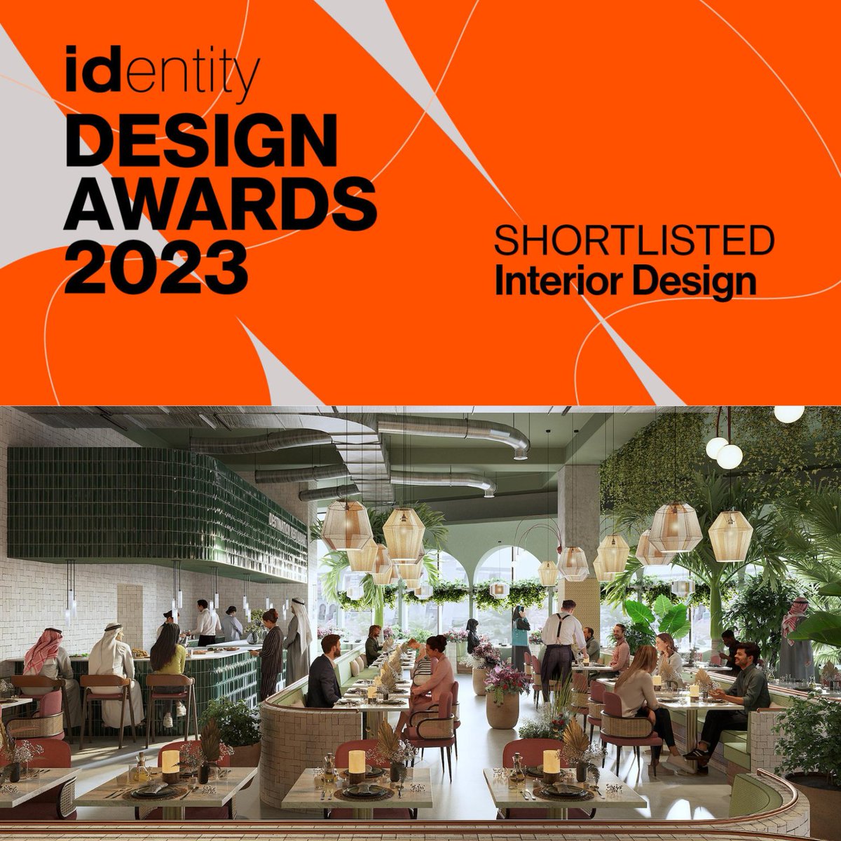 TGPIntl's tweet image. We are excited to announce that Al Mamlaka Social Dining has been shortlisted for the identity Design Awards 2023 in the Interior Design category for restaurants. We are thrilled that our masterful and innovative concept has been recognised for this award. hubs.ly/Q027P2-K0