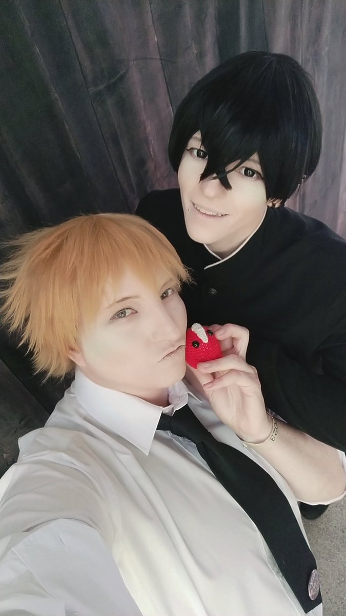 _KAIT0_'s tweet photo. Heute Chainsaw Man gay aktion. 
#yayuco https://t.co/pZe1pKrr5d