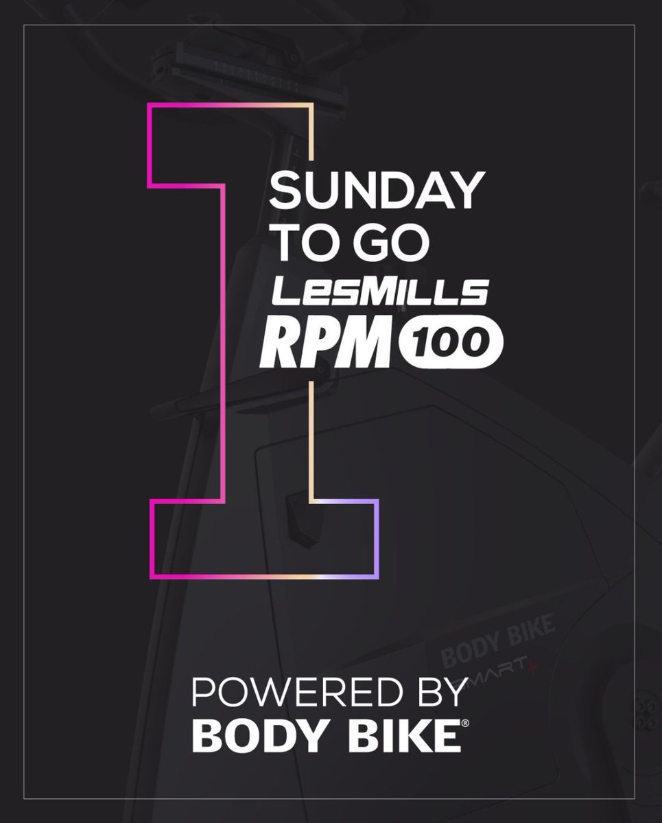 One week to go until the Les Mills celebration of RPM, the iconic indoor cycling program.

Carriageworks - Sydney

600 riders live and closing in on 500 for the live stream. 

Get your live stream ticket at lesmills.com.au